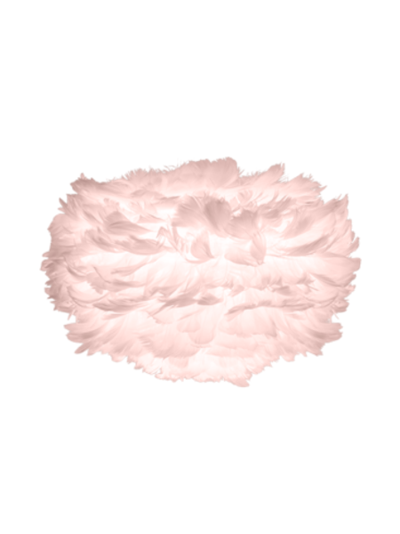 UMAGE - Tripod lamp in goose feather, Eos mini pink and Tripod base black - MBS Design