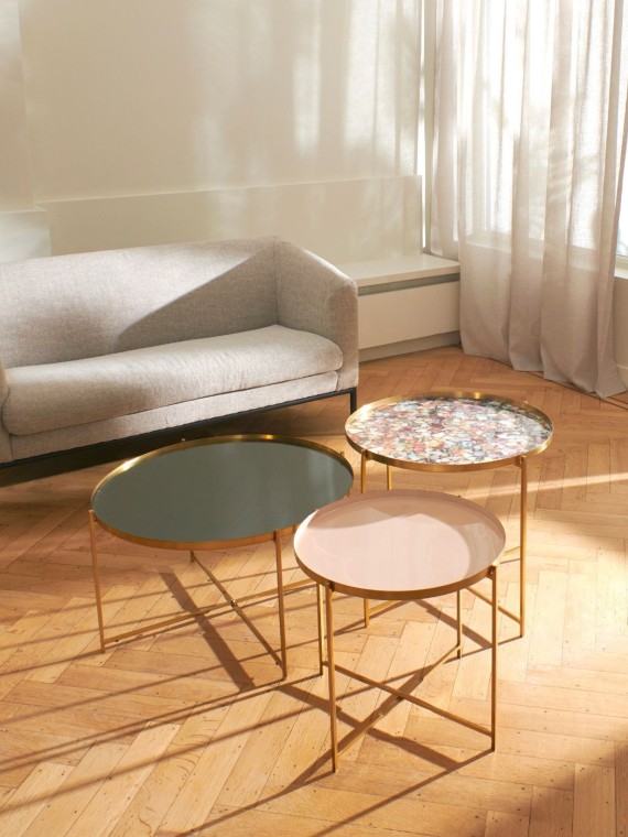 Pomax - Flex L coffee table with removable top | MBS Design