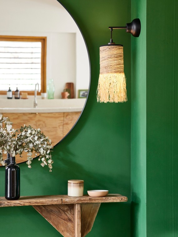 Wall lamp in bana, Formentera market set