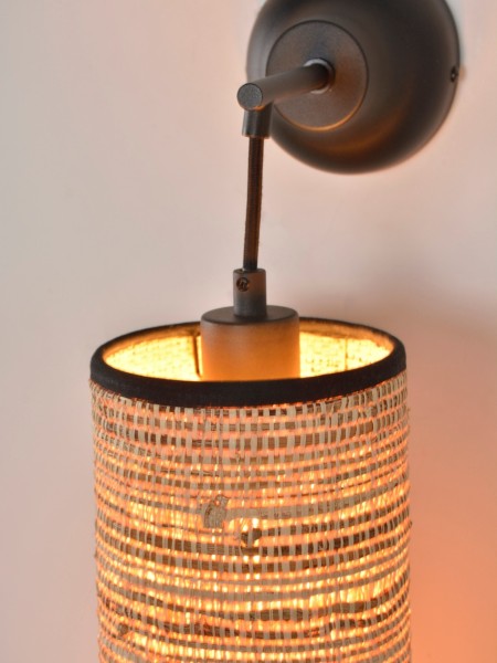 Wall lamp in bana, Formentera market set