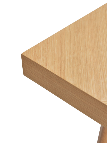 hubsh dining table small herrin gbone