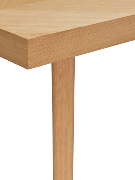 hubsh dining table small herrin gbone