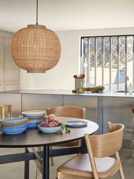 hubsch rattan suspension round chand