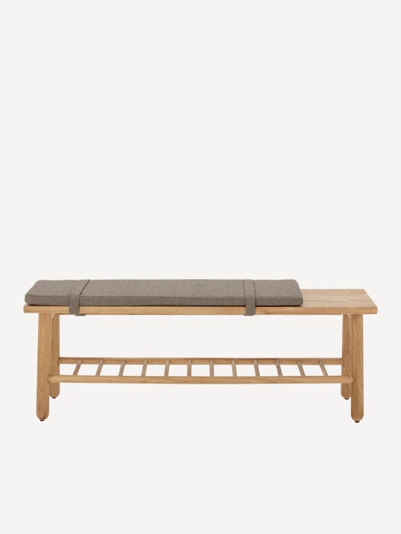 bloomingville Bench Nature rubberwood, Linde