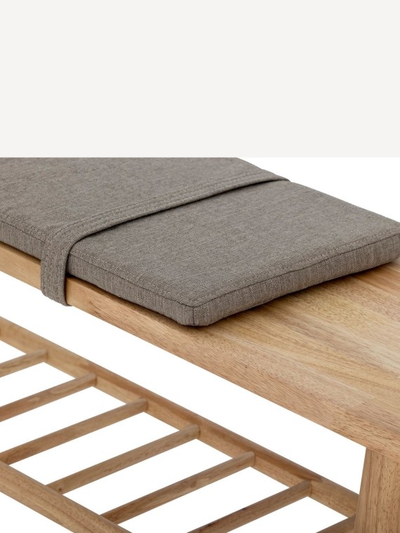 bloomingville Bench Nature rubberwood, Linde