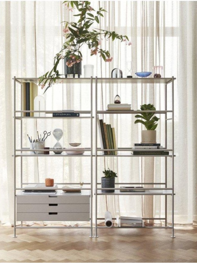 Metal multi storage shelf, Mulo - Hübsch