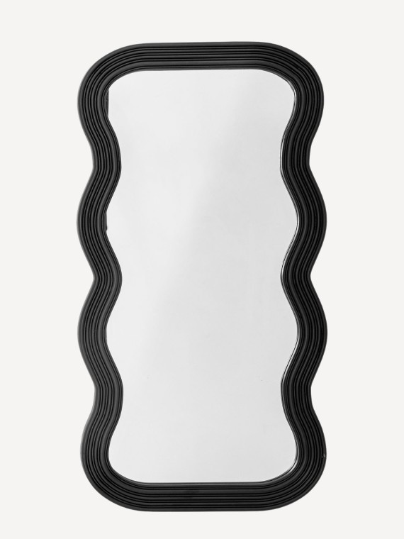 Bloomingville Miroir mural noir Parker