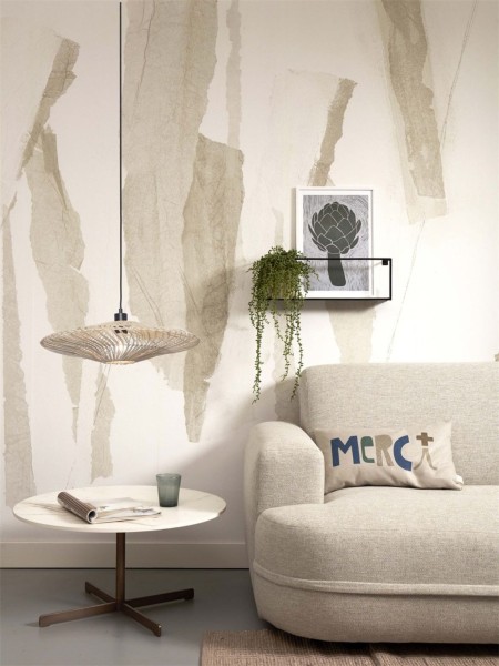 Good Mojo Bamboo flat pendant Zanzibar