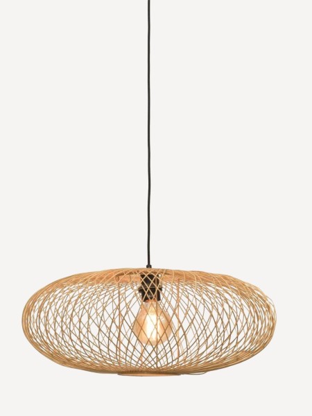 Good Mojo Cango ellipse rattan pendant Ø60cm