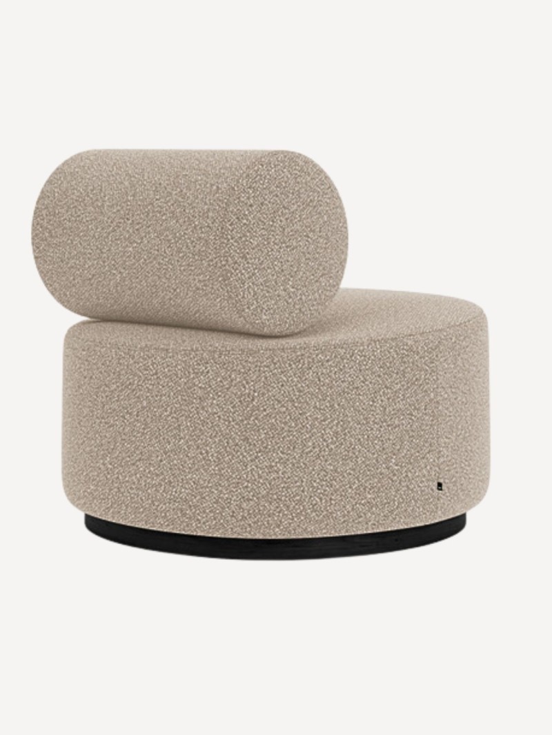 fest amsterdam Fauteuil Sinclair tube en tissu