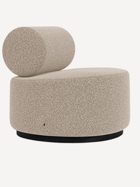 fest amsterdam Fauteuil Sinclair tube en tissu