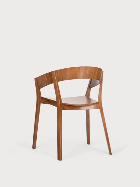 Paged Fauteuil de table en hêtre Archer B-4800