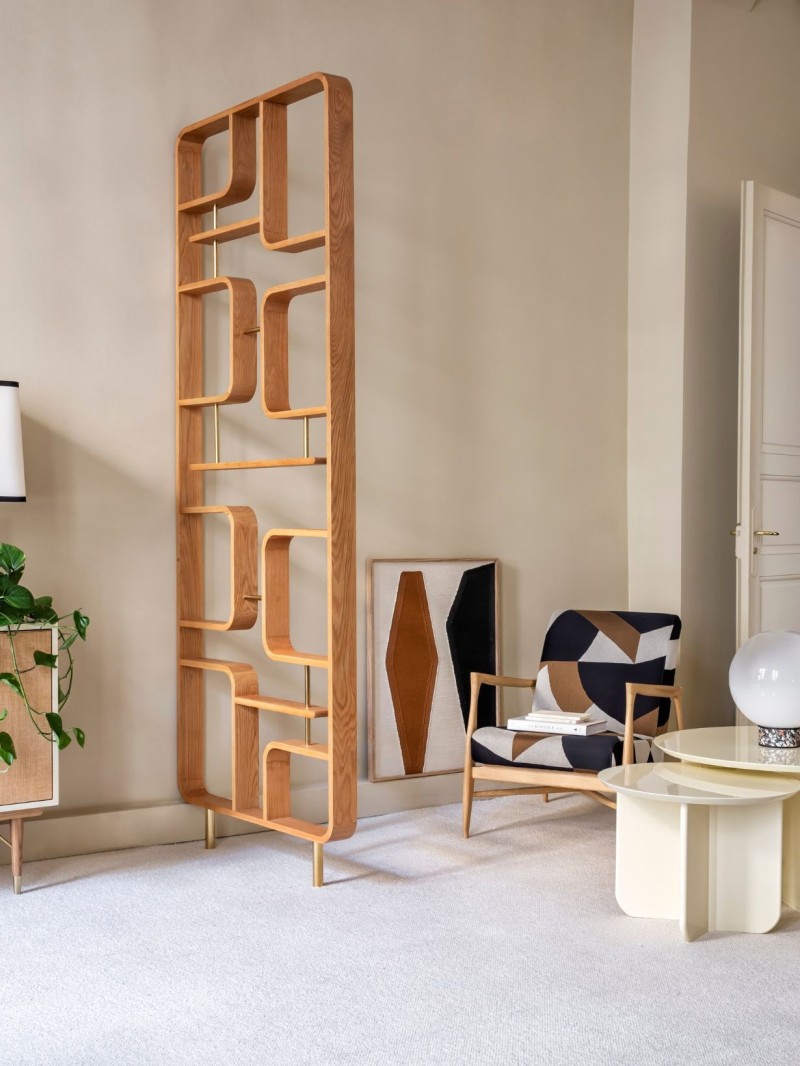 red-edition walnut claustra