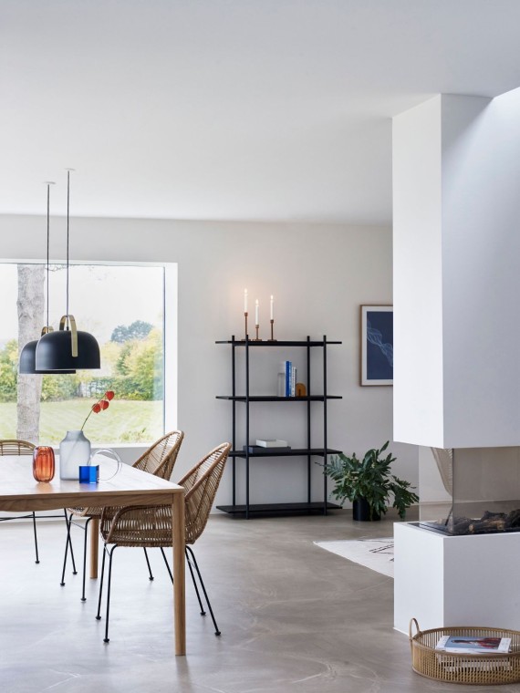 Hubsch- Single 4-tier shelf, Maple wood, Norm