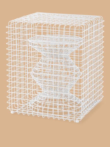 pols-potten Tabouret Wire Zig Zag
