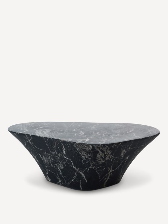 Pols-potten -Table Basse Ovale aspect Marbre