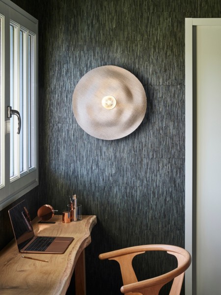 Natural linen wall lamp, Rivage XS Market Set