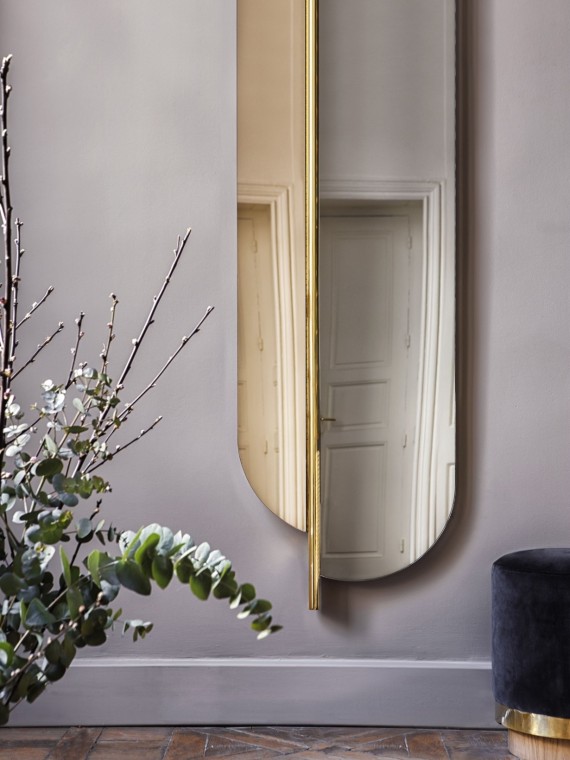 Red Edition Miroir en laiton, Totem