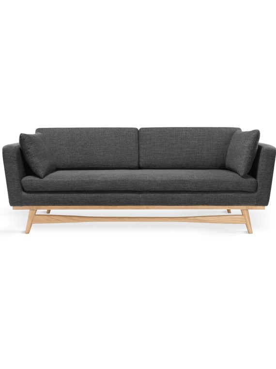 Red edition, Sofa in fabric or velvet, 210