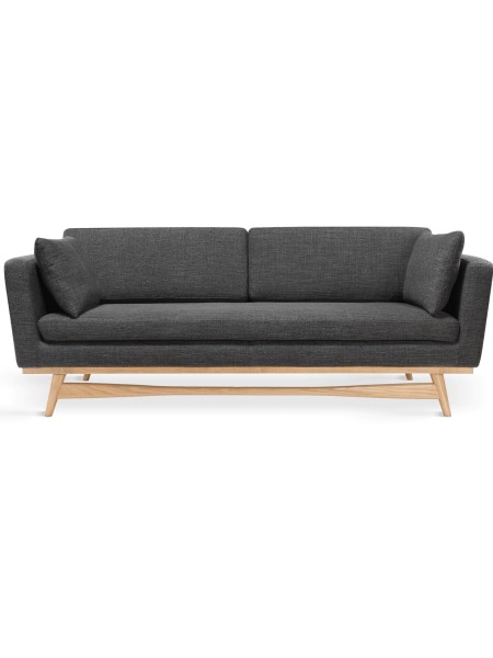 Red edition, Sofa in fabric or velvet, 210