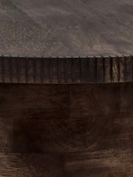 Pomax, Table basse d'appoint en bois de mangier, Ramona