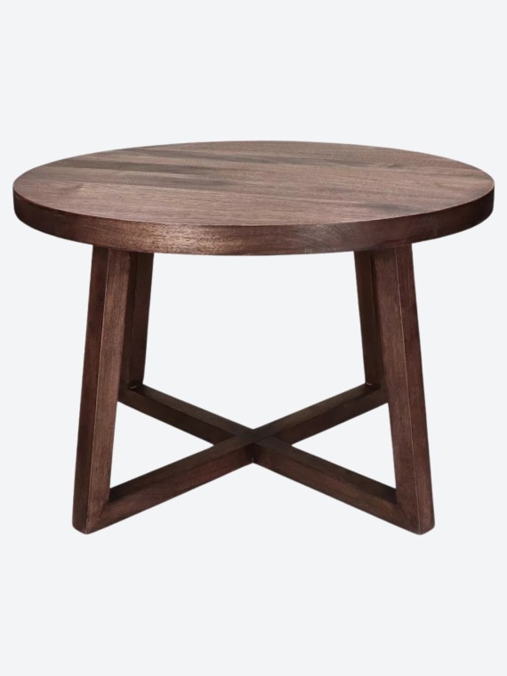 Pomax, Table basse d'appoint en bois de mangier, Burgas