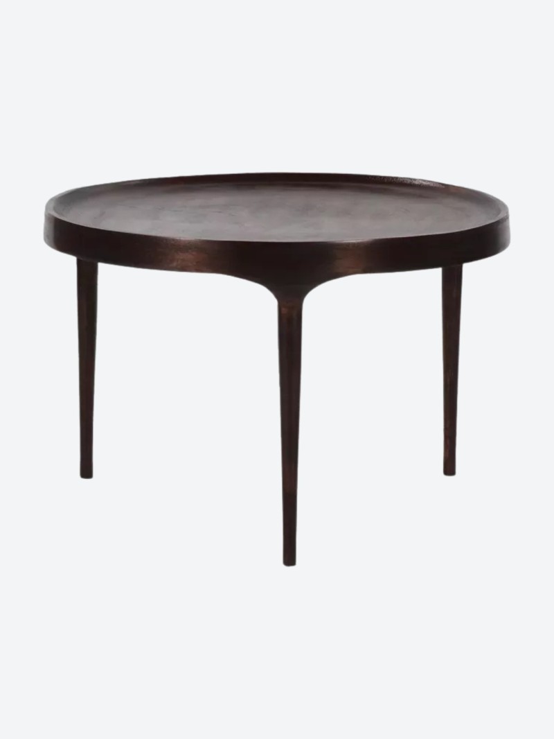 pomax, Aluminium coffee table DIA 60 x H 40 cm, TRIP