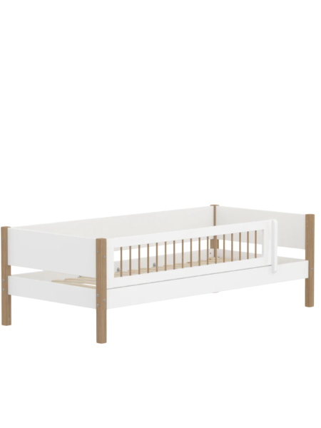 Flexa-Single bed with safety rail, Nor