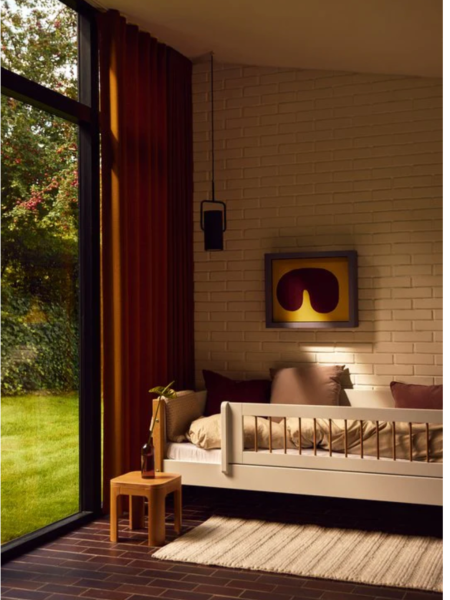 Flexa-Single bed with safety rail, Nor