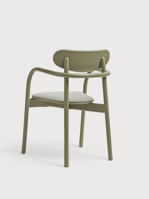 paged-chaise benda en bolis assise tissu milton