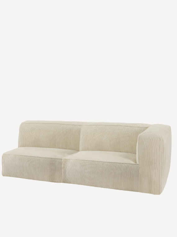 Pomax-canape 2P Brower tissu Cat 1