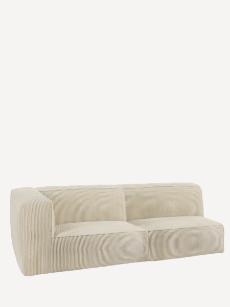 Pomax - Lincoln 2-seater sofa, Brower